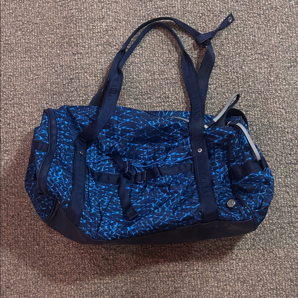 Lululemon gym bag Stylish Blue Women's Bag